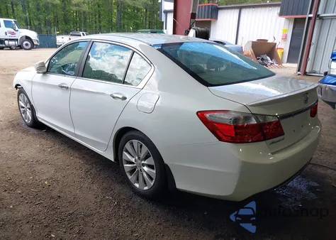 2013 Honda Accord Ex-L from USA, damaged, VIN 1HGCR2F81DA052878